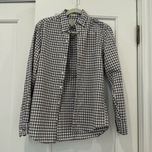 JCrew men’s secret wash plaid shirt size XS